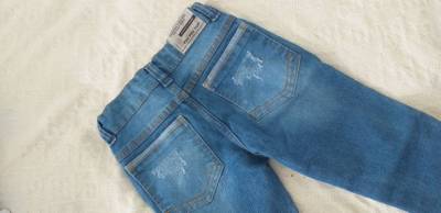 Cala Jeans Masculina Infantil Tamanho 5 Anos.