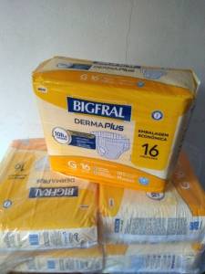 Fralda Bigfral Derma Plus Pacote Econmico Tam G