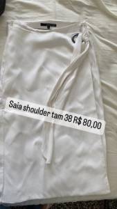 Saia Branca Shoulder