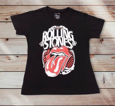 T-shirt Feminina Rolling Stones