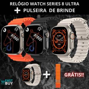 Relgio Smart Watch Series 8 Ultra + Pulseira De Brinde