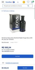 Perfume, Hugo Boss