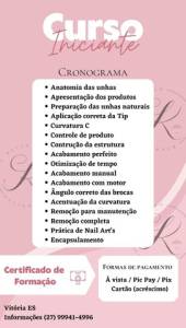 Curso De Alongamento De Unhas Em Gel