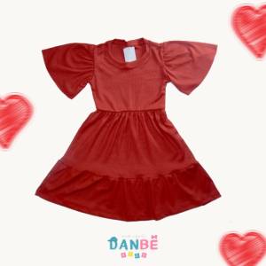 Vestido Infantil Vermelho