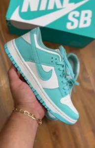 Tnis Nike Dunk Low Importado Verde