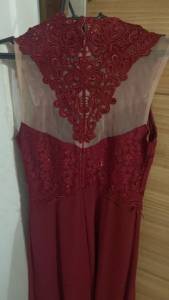 Vestido De Festa Marsala