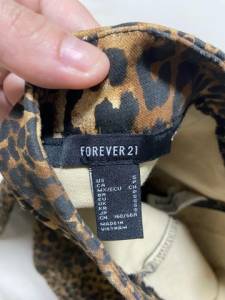 Saia Animal Print Forever 21 Nova