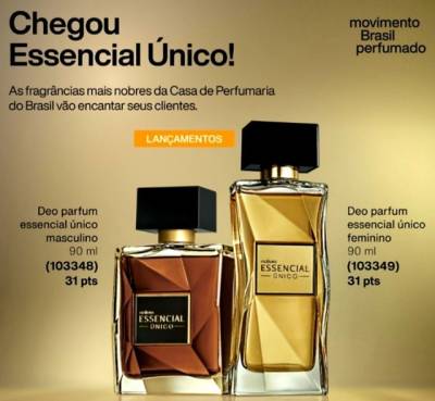 Perfume Natura Essencial nico Feminino