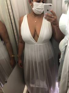 Vestido/ Macaquinho Com Tule Rveillon Branco