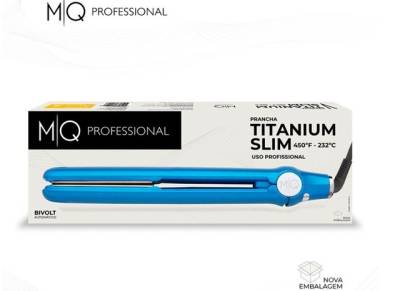 Prancha Mq Profissional Slim Azul