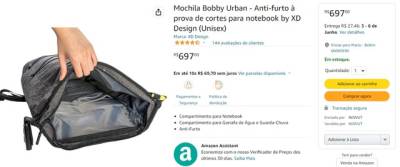 Mochila Bobby Urban