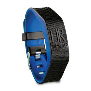 Bracelete Double Fir Power - Preto/azul br  br