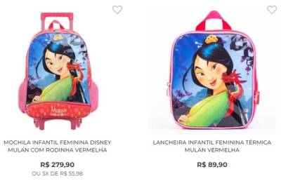 Mochila De Rodinha Escolar Princesa