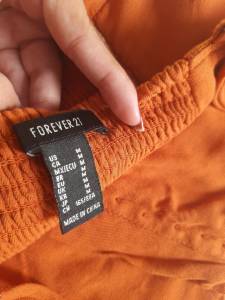 Cropped Terracota Da Forever 21