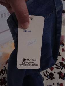 Vende-se Uma Linda Saia Sol Jeans Nova