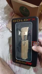 Maquina Corta Cabelo Profissional Babyliss Pro Gold