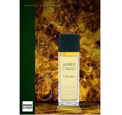 Perfume Amber Caviar Paris Elysees 100ml Masculino. Original E Lacrado