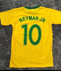 Camisa Da Seleo Brasileira Infantil Torcedor