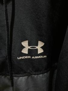 Corta Vento Impermevel Under Armour, Blusa Preta Original