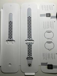 Pulseira Branca Original Apple Nike Sport Band 44mm