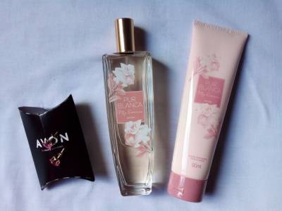 Kit Feminino Perfume Hidratante E Brinco Novos Promoo