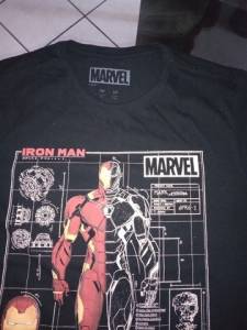 Camisa Marvel Homem De Ferro Original