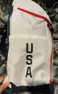 Mochila Edio Especial Usa Team - Rio 2016 Branca