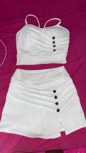 Conjunto Short E Saia