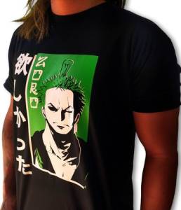 Camiseta Roronoa Zoro One Piece - Unissex - Anime/zorojuro