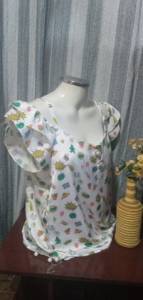 Blusa Ciganinha Com Alas - Tam. G