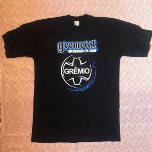 Camiseta Antiga Gremio Metal