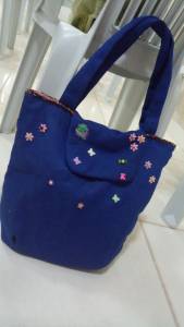 Kit 2 Bolsas Jeans