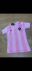 Camisa Rosa Do Botafogo Feminina 2023