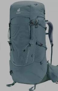 Mochila Aircontact Core 55+10 Cinza Deuter