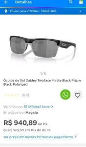 culos Oakley Twoface Perfeito