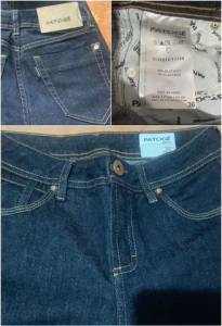 Cala Patog Feminina Jeans Escuro - Tamanho 36 - Original