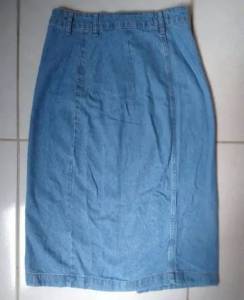 Saia Jeans Feminina