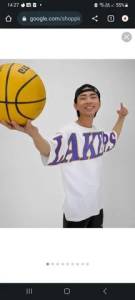 Camisa Basquete Lakers