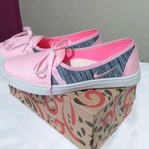 Tnis Sapatilha Feminina Casual Rosa