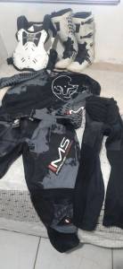 Equipamento Kit Roupa Bota E Colete Trilha Motocross