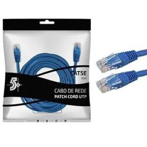 Cabo De Rede Cat5e Crimpado C/ Rj45 (entrega Grtis)