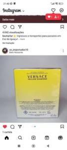 Perfume Versace Yellow Diamond 90ml