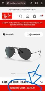 culos Ray Ban Aviator