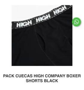 Pack Cuecas High