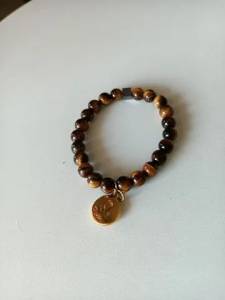 Pulseira De Signo - Leo - Olho De Tigre