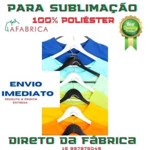 Camisetas 100% Polister Coloridas