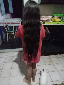 Vendo Cabelo Virgem.