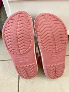 Sandlia Crocs Crocband Coral - Adulto, 37