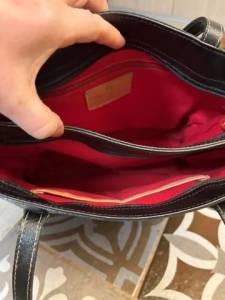 Bolsa Smartbag Em Couro Preto