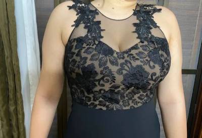 Vestido De Festa Preto